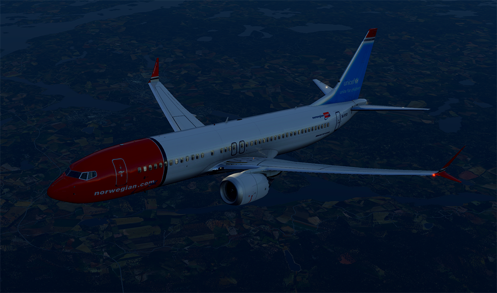 Virtual Norwegian Fleet: Boeing 737 MAX 8